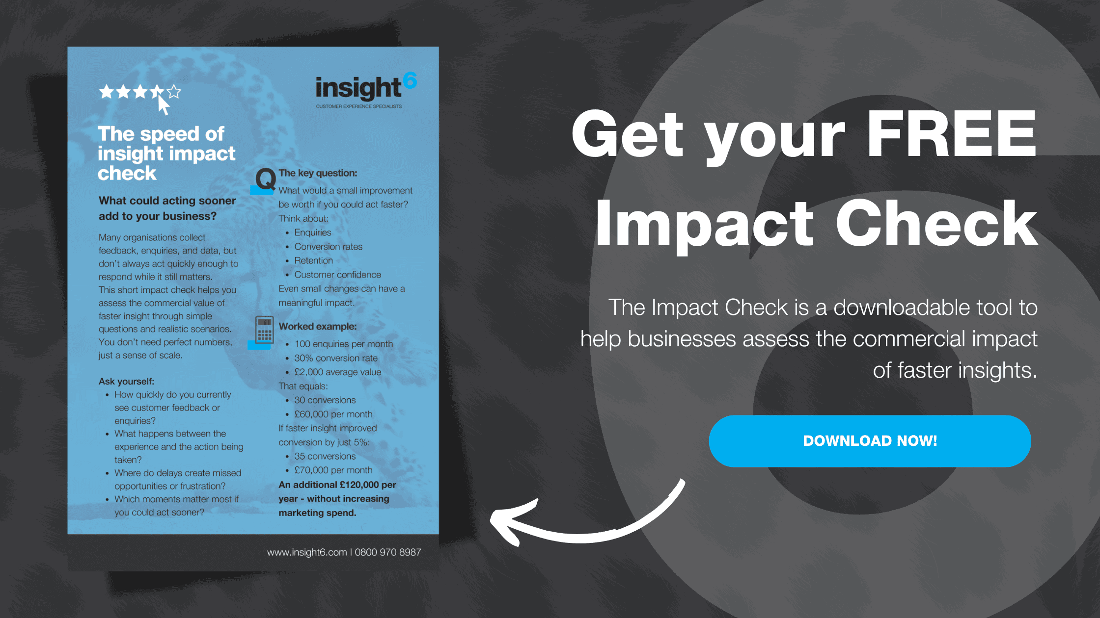 Impact Check Download from insight6 Customer Experience Specialists